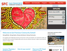Tablet Screenshot of my-sfcs.org